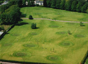 Aerial Photograph of Berties Pitch and Putt
